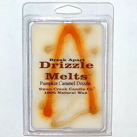 Swan Creek Candle Break-Apart Drizzle Melt Pumpkin Caramel Drizzle