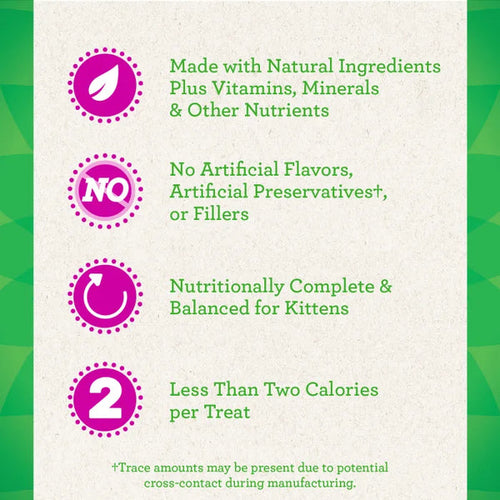 Feline Greenies Smartbites Healthy Kitten Treats Chicken Flavored Cat Treats