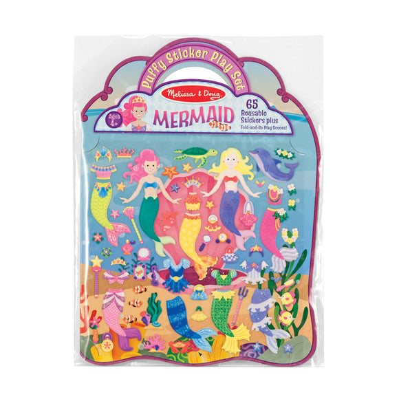 Melissa & Doug Puffy Sticker Play Set - Mermaid