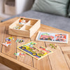 Melissa & Doug Wooden Jigsaw Puzzles in a Box Vehicles