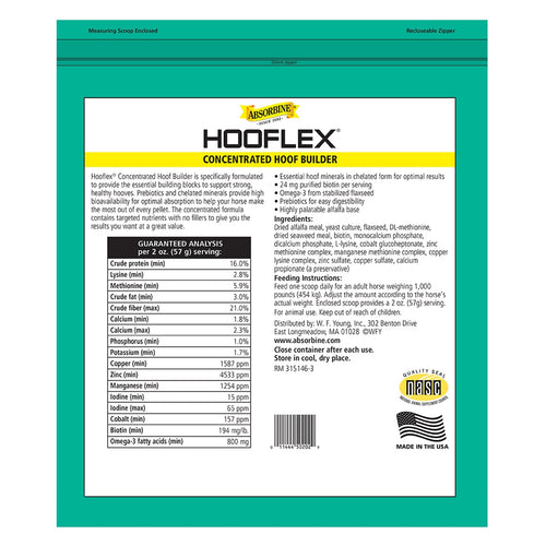 Absorbine Hooflex® Concentrated Hoof Builder Supplement