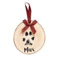 Pearhead Wooden Pawprints Ornament