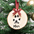 Pearhead Wooden Pawprints Ornament