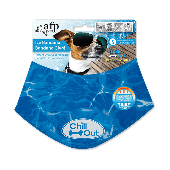 All For Paws Chill-Out Instant Cooling Dog Ice Bandana