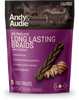 Andy & Audie All Natural Long Lasting Chew Braids with Chicken Dog Treats