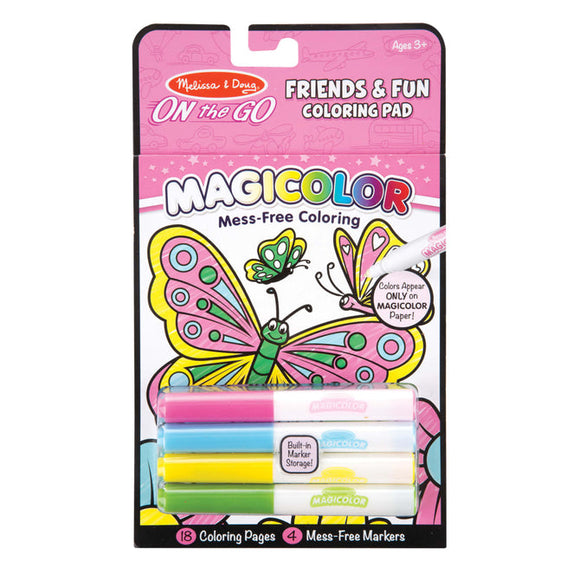 Melissa & Doug Magicolor - On the Go - Friends & Fun Coloring Pad