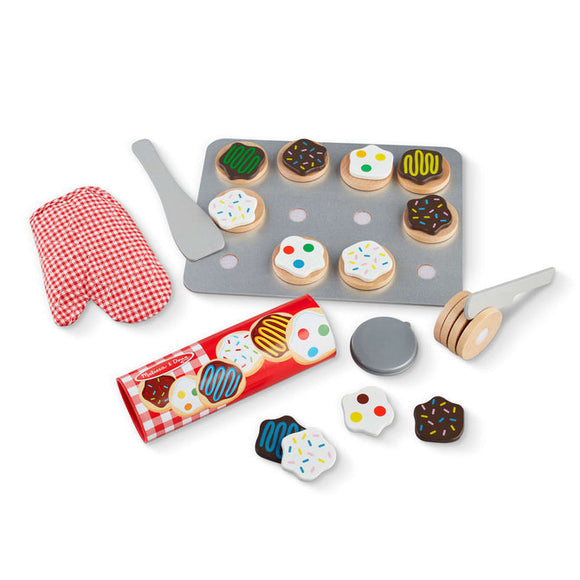Melissa & Doug Slice and Bake Cookie Set - Wooden Play Food