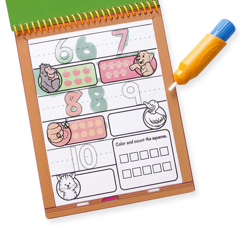 Melissa & Doug Water Wow! Numbers - On the Go Travel Activity