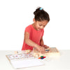Melissa & Doug Deluxe Wooden Stamp Set - ABCs 123s