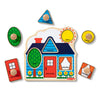Melissa & Doug First Shapes Jumbo Peg Puzzle