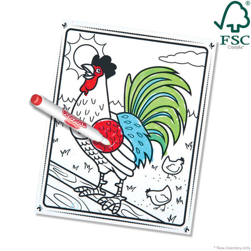 Melissa & Doug On the Go Magicolor Coloring Pad - Farm Animals