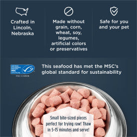 Nature's Variety Instinct Raw Frozen Pollock Bites Cat Food