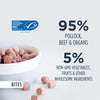 Nature's Variety Instinct Raw Frozen Pollock Bites Cat Food
