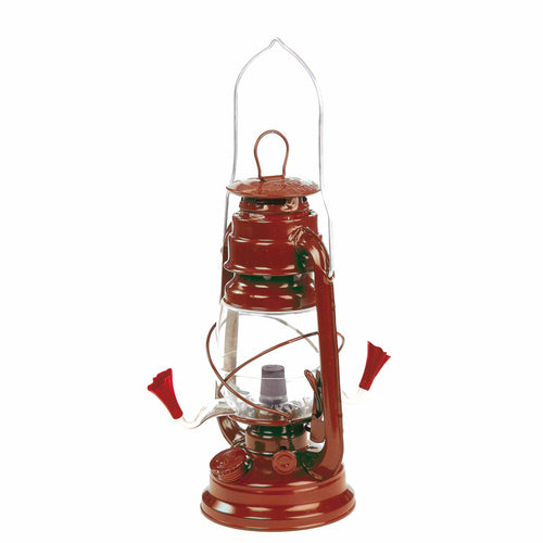 OUTSIDE INSIDE HURRICANE LANTERN HUMMINGBIRD FEEDER