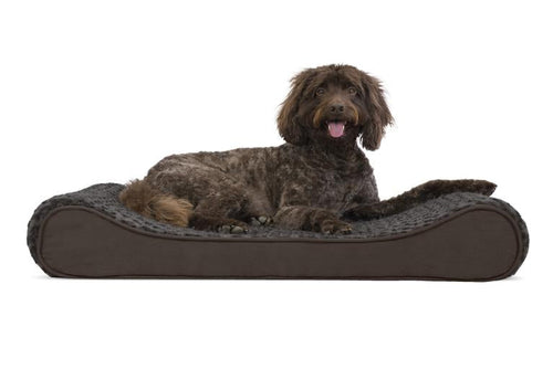 FurHaven Ultra Plush Luxe Lounger Dog Bed