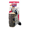 KONG Huggz Hiderz Raccoon Plush Dog Toy