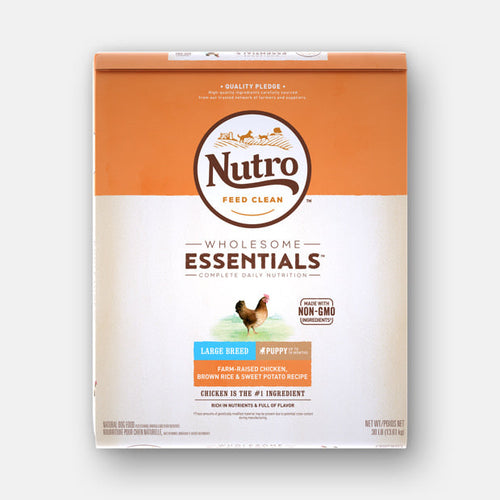 Nutro Large Breed Puppy Farm-Raised Chicken, Brown Rice & Sweet Potato Recipe