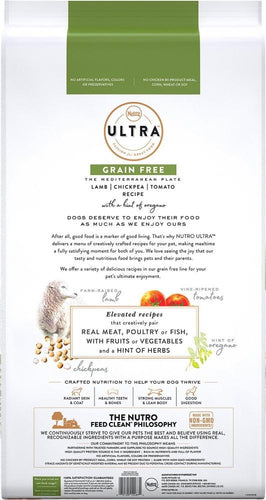 Nutro Ultra Adult Grain Lamb, Chickpea, & Tomato Recipe Dry Dog Food