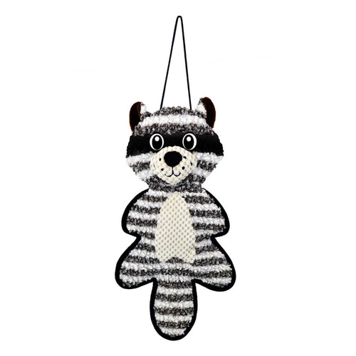 OurPets Snag-ables TM Door or Floor Cat Scratcher – Raccoon
