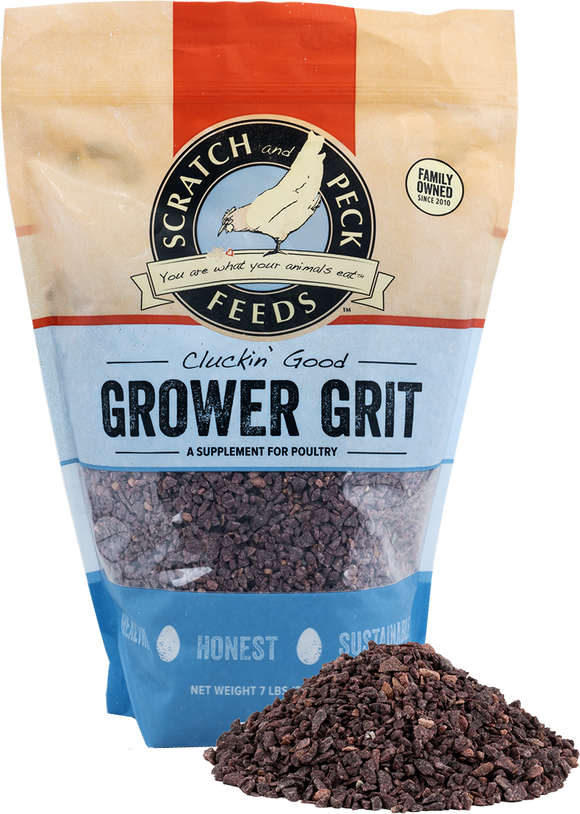 Scratch and Peck Feeds Cluckin’ Good Grower Grit