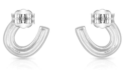 Montana Silversmiths Pink Ice Stuck on Luck Earrings