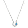 Montana Silversmiths Women's Silver Lightfoot Horseshoe Necklace