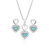 Montana Silversmiths River Lights in Love Jewelry Set
