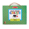 Melissa & Doug Natural Play: Play, Draw, Create Reusable Drawing & Magnet Kit