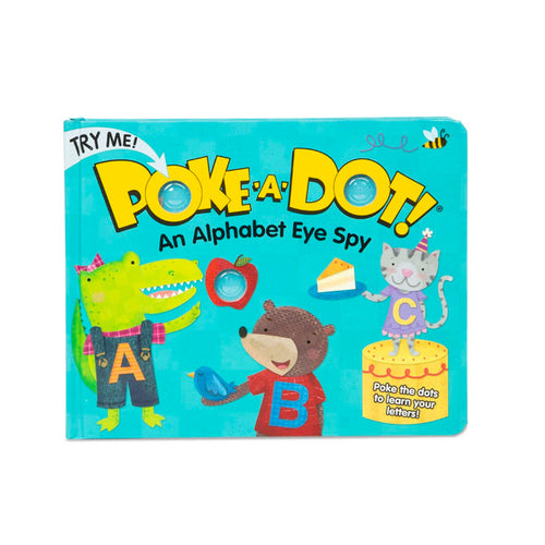 Melissa & Doug Poke-a-Dot An Alphabet Eye Spy Board Book