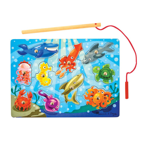 Melissa & Doug Fishing Magnetic Puzzle Game