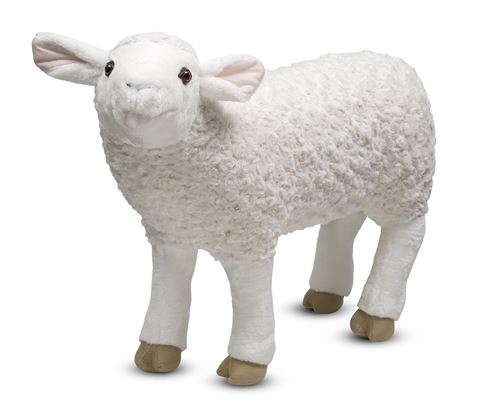 Melissa & Doug Lifelike Plush Sheep