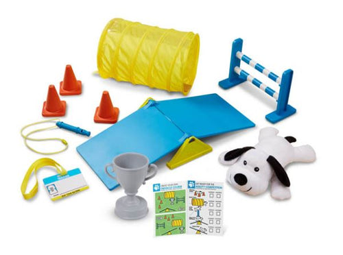 Melissa & Doug Tricks & Training Puppy School Play Set
