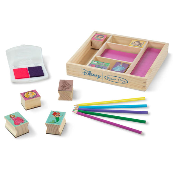 Melissa & Doug Disney Princess Wooden Stamp Set