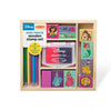 Melissa & Doug Disney Princess Wooden Stamp Set