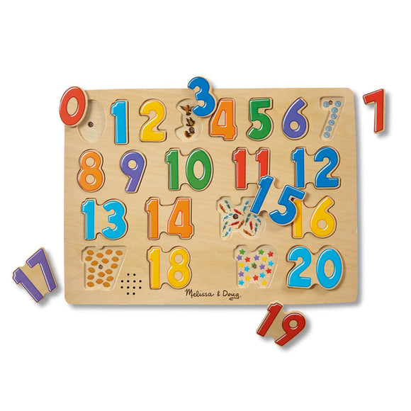 Melissa & Doug Numbers Sound Puzzle