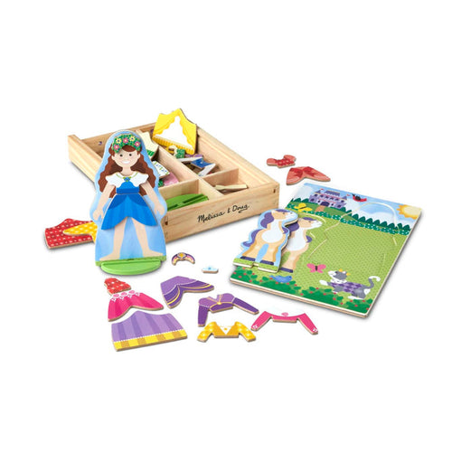 Melissa & Doug Princess Magnetic Dress-Up Play Set