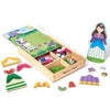 Melissa & Doug Princess Magnetic Dress-Up Play Set