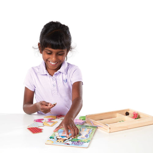 Melissa & Doug Princess Magnetic Dress-Up Play Set