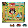 Melissa & Doug Round the Rails Train Rug