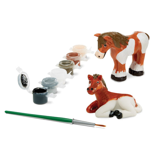 Melissa & Doug Created by Me! Horse Figurines Craft Kit