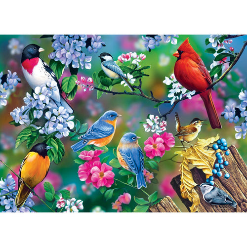 MasterPieces Audubon Songbird Collage 1000 Piece Puzzle