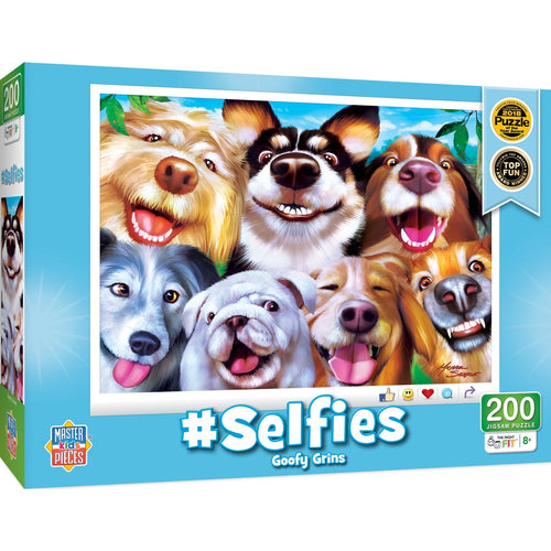 MasterPieces Selfies Goofy Grins 200 Piece Puzzle