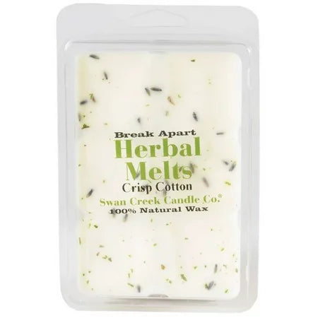 Swan Creek Candle Break-Apart Drizzle Melt Crisp Cotton