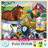 MasterPieces Wood Fun Facts - Farm Friends 48 Piece Wood Puzzle