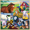 MasterPieces Wood Fun Facts - Farm Friends 48 Piece Wood Puzzle