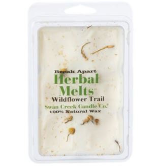 Swan Creek Candle Break-Apart Drizzle Melts Wildflower Trail - Moonlit Garden