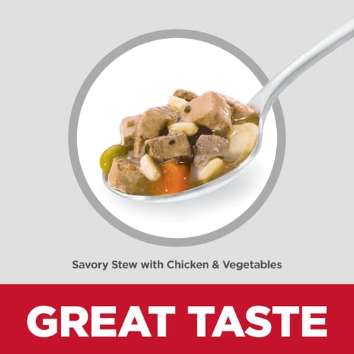 Hill's Science Diet Small Paws Savory Stew with Chicken & Vegetables Dog Food