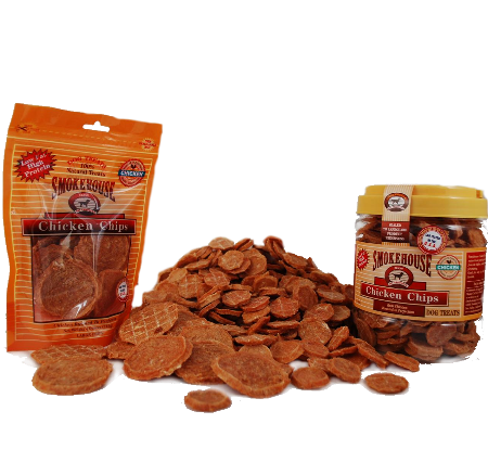Smokehouse 100-Percent Natural Chicken Chips Dog Treats