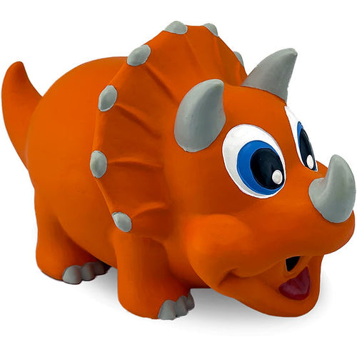 Petsport Naturflex Jumbo Triceratops Dog Toy