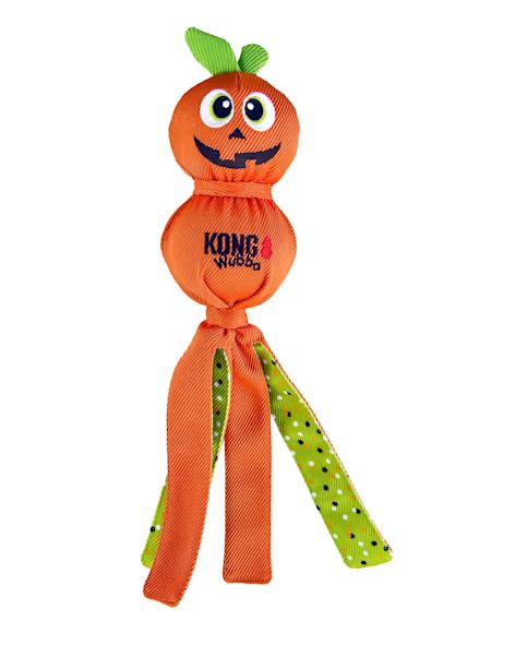 KONG Halloween Wubba Pumpkin Dog Toy